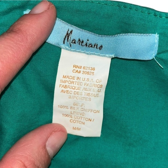 Marciano Silk  Y2K Teared Flowy Fairy Floral Skirt Womens M Fairycore Whimsical - Picture 6 of 11